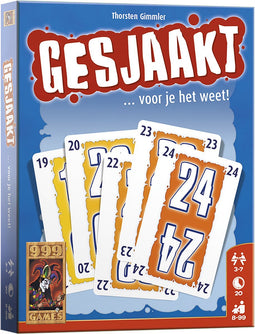 999 Games - Gesjaakt - Kaartspel - Familiespel - Gezelschapsspel - Klein cadeautje - Kerstcadeau