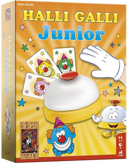 999 Games - Halli Galli - Junior - Actiespel - Vanaf 4 jaar - Kinderspel - Gezelschapsspel - Educatief spel - Reactiespel - Familiespel - Klein cadeautje - Kerstcadeau
