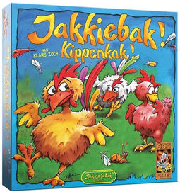 999 Games - Jakkiebak! Kippenkak! - Bordspel - Kinderspel