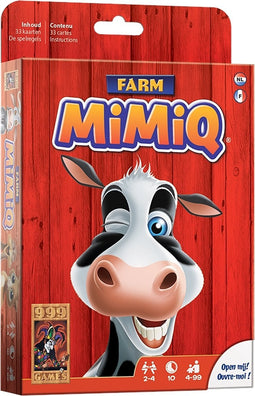 999 Games - Mimiq Farm - Kinderspel - Hilarisch spel - Gezelschapsspel - Familiespel - Kerstcadeau