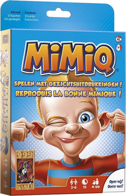 999 Games - Mimiq - Kinderspel - Hilarisch spel - Gezelschapsspel - Familiespel - Kerstcadeau