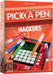 999 Games - Pick a Pen: Hackers - Dobbelen met potloden - Mix van puzzelen en tactiek - Nieuwste aanvulling in de Pick a Pen reeks - Gezelschapsspel - Familiespel - Klein cadeautje -