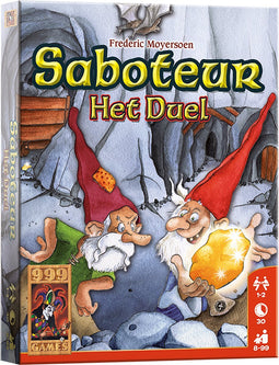 999 Games - Saboteur - Het Duel - Kaartspel - Voor 2 spelers - Kerstcadeau