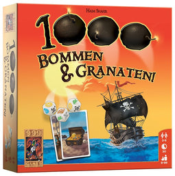 999 games - Spel 1000 bommen en granaten | Doos a 1 stuk | 6 stuks