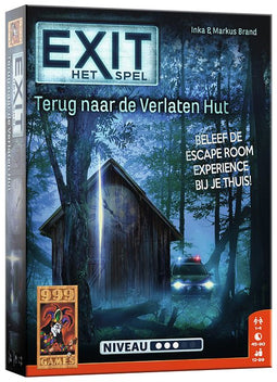 999 games - Spel exit - terug naar de verlaten hut | 1 stuk | 12 stuks