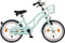 Alpina Ocean Meisjesfiets - 16 inch - Glace Mint Matt - Beach Cruiser - Kinderfiets met mandje