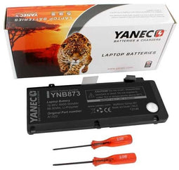 Yanec A1278 - Laptop Accu 6000mAh - Li-Polymer - Zwart