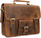 Rat Pack by Orange Fire Leren Aktetas 13 inch Rat Pack 1-Vaks OF 557/13 Bruin