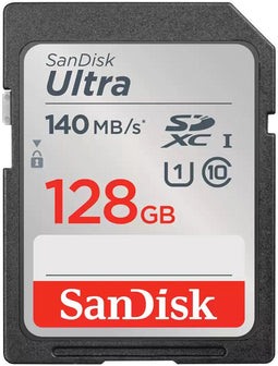 SanDisk SDSDUNB-128G-GN6IN - SDXC Geheugenkaart 128GB - UHS-I tot 140MB/s