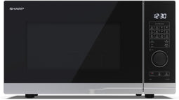 Sharp YC-PG234AE-S - Magnetron met grill - 23L - 1.000W