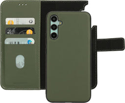 Mobiparts - Leather 2 in 1 Wallet Case - Samsung Galaxy A34 (2023) 5G - Groen