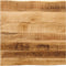 vidaXL - Tafelblad - met - natuurlijke - rand - 80x80x3,8 - cm - massief - mangohout