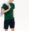 Lacoste Classic Lifestyle T-Shirt - Heren - Jersey van pimakatoen - Groen - Maat XL
