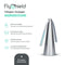 FlyShield Vliegenverjager - Anti Vliegen Ventilator - USB - Zilver
