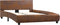 vidaXL - Bedframe - kunstleer - bruin - 120x200 - cm
