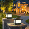 Sokkellamp voor buiten, 12 W bolderlamp buiten, grijs, tuinpadverlichting van gegoten aluminium, 3 k