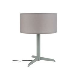 Zuiver Shelby - Tafellamp - Minimalistisch Design - 48 x 36 cm - Grijs