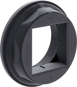 CONTA-CLIP KDS-R 40-63 BK Kabeldoorvoering Polyamide 6.6 Zwart 5 stuk(s)