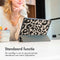 imoshion Tablet Hoes - Geschikt voor Xiaomi Pad 6 Pro, Xiaomi Pad 6 - Design Trifold Bookcase - Leopard