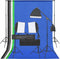 vidaXL - Fotostudioset - met - verlichtingsset - en - achtergrond