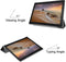 3-Vouw sleepcover hoes - Geschikt voor Lenovo Tab E10 - Grijs