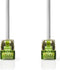 Nedis CAT7 Netwerkkabel - S/FTP - RJ45 Male - RJ45 Male - 2.00 m - Snagless - Rond - LSZH - Grijs - Doos