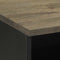 vidaXL - Tv-meubel - 70x33x46 - cm - massief - mangohout - zwart
