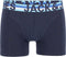 Jack & Jones 3-pack - Heren Boxershorts - Zwart en Donkerblauw met Print