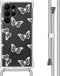 iMoshion Hoesje Geschikt voor Samsung Galaxy S22 Ultra Hoesje Met Koord - iMoshion Design Hoesje met Koord - Transparant / Butterfly