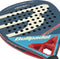 Bullpadel 'Delfi Brea' Vertex 03 Pro Woman (Diamant) - 2023 padelracket zwart/rood/blauw