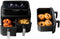 Hanseatic HAF212600D - Heteluchtfriteuse - 6,2 Liter 1500 Watt - Zwart & RVS