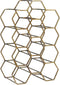 Light & Living Wijnrek Salbris - Antiek Brons - 12 Flessen - Modern,Industrieel
