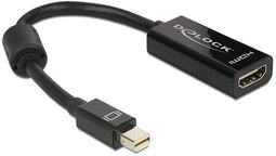 Delock Adapter - Mini DisplayPort naar HDMI - 18cm - Zwart