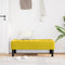 vidaXL - Ligzetel - Geel - 113x57x39 - cm - Velours