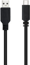 Nanocable 10.01.210 - USB A naar USB C - 0.5m - Zwart