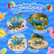 KidzKraze® Watertafel M - Zandtafel Kind - 4-laags ontwerp - Activiteiten Tafel (incl. schepjes gietertjes)