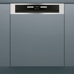 BAUKNECHT OBBC ECOSTAR 7540 - Half Geïntegreerde Vaatwasser 14 Couverts - ActiveDry - Roestvrij staal
