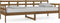 vidaXL - Slaapbank - massief - grenenhout - honingbruin - 80x200 - cm