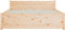 vidaXL - Bedframe - massief - hout - 135x190 - cm