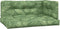 vidaXL - Palletkussens - 3 - st - bladpatroon - stof