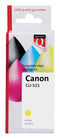 Inktcartridge quantore canon cli-521 + chip geel | 1 stuk | 35 stuks