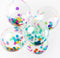 Ballonnen met confetti in multikleuren | 6 stuks