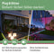 Plug & Shine Sting - LED-tuinspots - insectvriendelijk IP67 2200K 3x6,3W 75VA - Antraciet (set van 3)