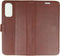Valenta - Book Case - Gel Skin - Bruin - Samsung Galaxy S20 Plus