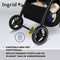 Lionelo Ingrid - Buggy - Auto-Folding Systeem - 360° EVA Wielen - XXL Luifel UPF50+ - Beige