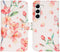 iMoshion Hoesje Geschikt voor Samsung Galaxy S23 Hoesje Met Pasjeshouder - iMoshion Design Softcase Bookcase - Roze / Blossom Watercolor
