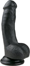 EasyToys - Realistische Dildo met Zuignap - 15 cm - Dildo's - Sex Toys voor Vrouwen en Mannen - Dildo Mannen Anaal - Zwart