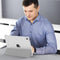 MoKo iPad 10e generatie (2022) - Hoesje - Slim Stand Hard Back Shell - Zilver