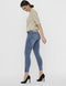 VERO MODA VMTILDE MR S ANK ZIP J VI3113 GA NOOS - Denim jeans - Mid rise - Licht blauw
