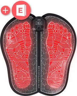 Nuvance Voetmassage Apparaat - EMS Massage Mat - 6 Massagestanden - Draadloos